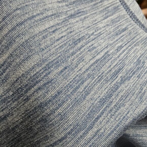 Nike Blue/gray Legging, Sz M With 26" Inseam, Like New - Picture 3 of 5